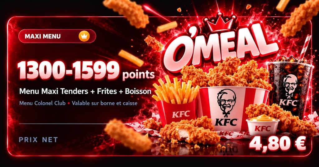 Tranche 1300-1599 Points KFC
