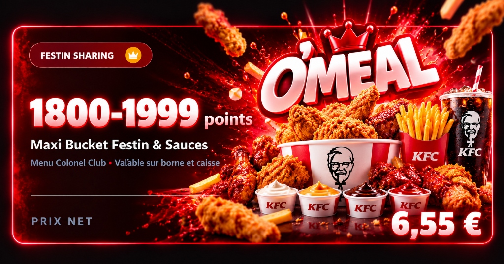Tranche 1800-1999 Points KFC