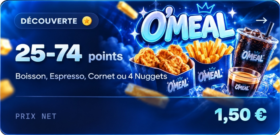 Tranche 25-74 Points McDo